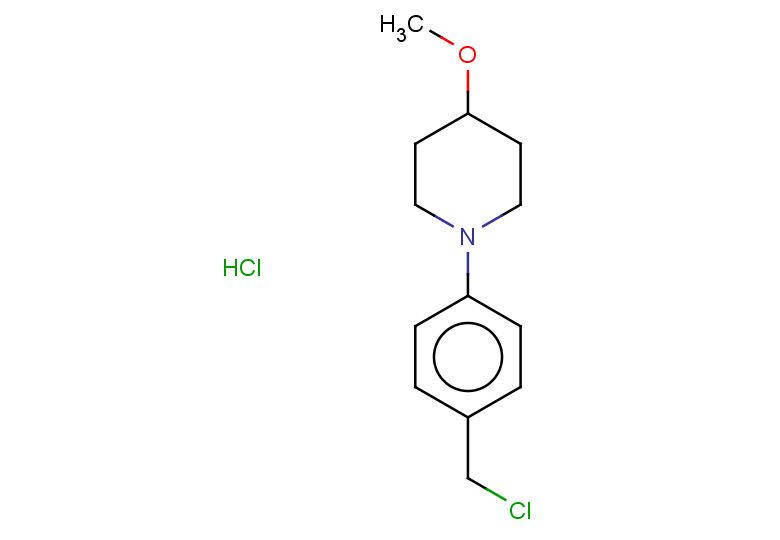1-[4-(chloromethyl)phenyl]-4-methoxypiperidine hydrochloride
