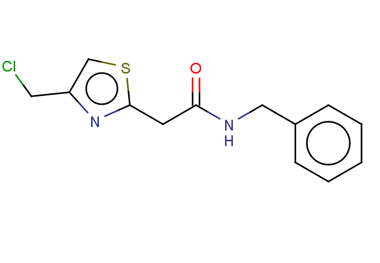 N-benzyl-2-[4-(chloromethyl)-1,3-thiazol-2-yl]acetamide