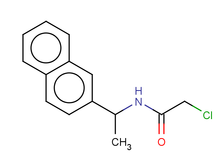 2-chloro-N-[1-(naphthalen-2-yl)ethyl]acetamide