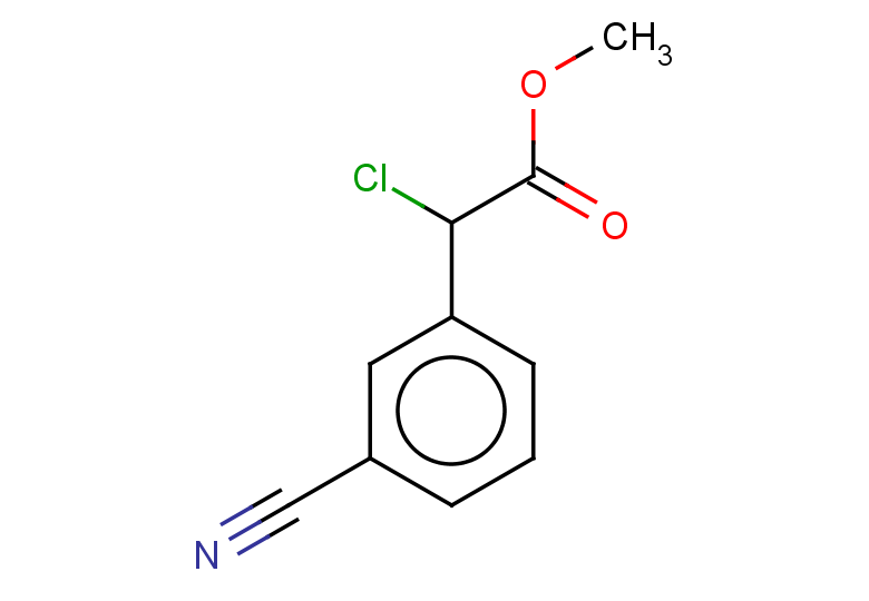 methyl 2-chloro-2-(3-cyanophenyl)acetate