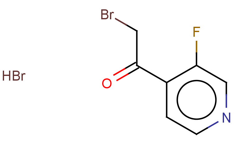 2-bromo-1-(3-fluoropyridin-4-yl)ethan-1-one hydrobromide
