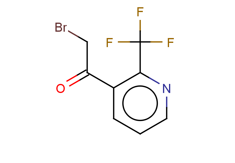 2-bromo-1-[2-(trifluoromethyl)pyridin-3-yl]ethan-1-one