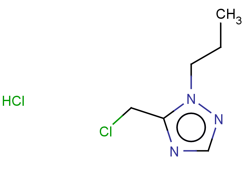 5-(chloromethyl)-1-propyl-1H-1,2,4-triazole hydrochloride