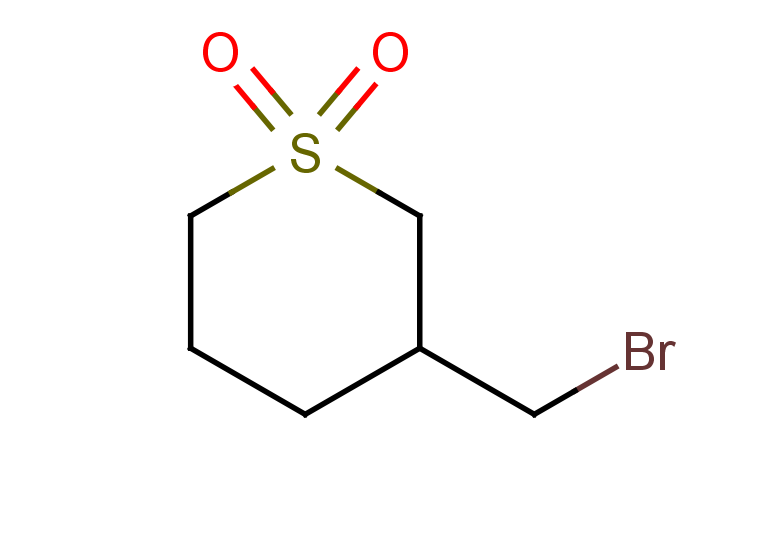 3-(bromomethyl)-1lambda6-thiane-1,1-dione
