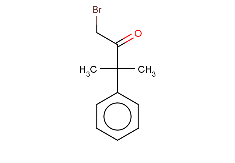 1-bromo-3-methyl-3-phenylbutan-2-one