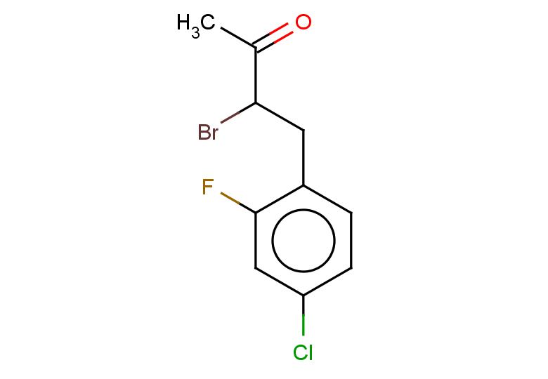 3-bromo-4-(4-chloro-2-fluorophenyl)butan-2-one