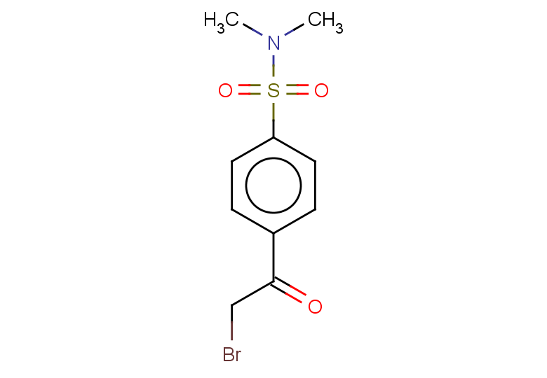 4-(2-bromoacetyl)-N,N-dimethylbenzene-1-sulfonamide