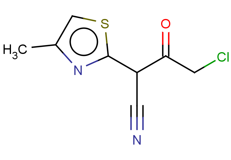 4-chloro-2-(4-methyl-1,3-thiazol-2-yl)-3-oxobutanenitrile
