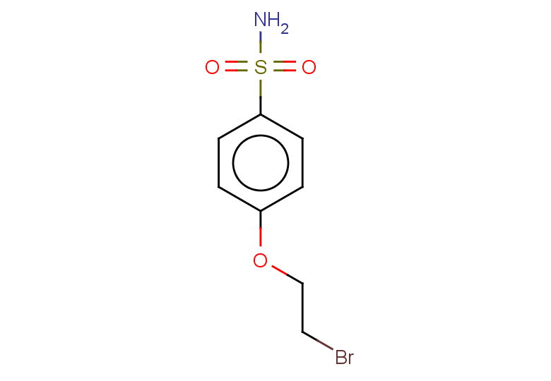 4-(2-bromoethoxy)benzene-1-sulfonamide