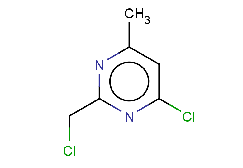 4-chloro-2-(chloromethyl)-6-methylpyrimidine