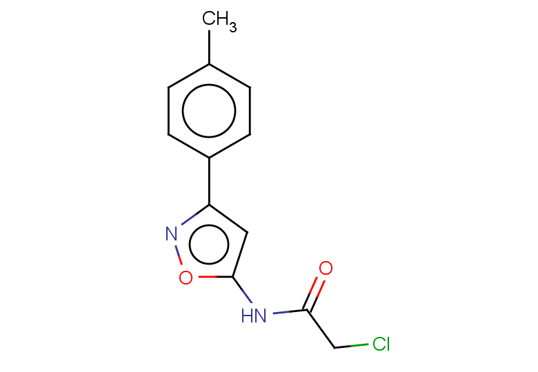 2-chloro-N-[3-(4-methylphenyl)-1,2-oxazol-5-yl]acetamide