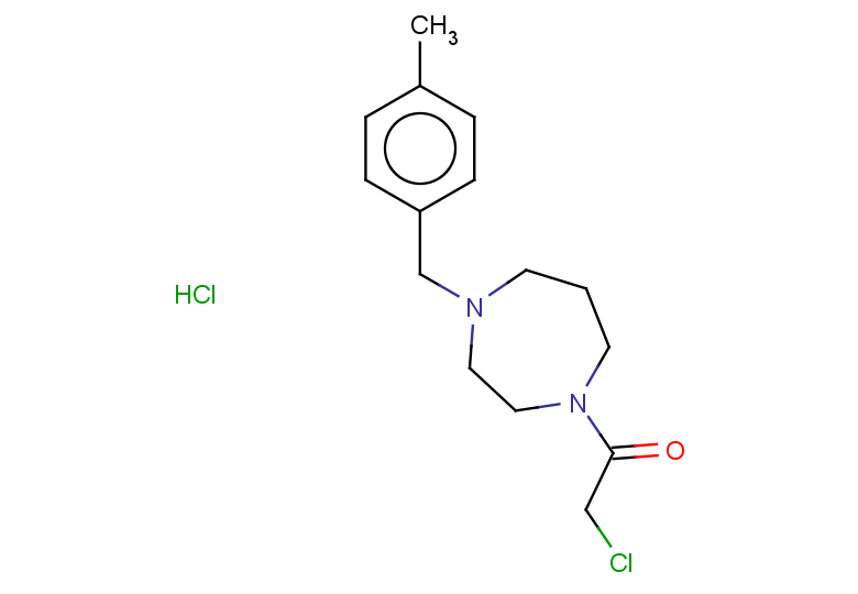 2-chloro-1-{4-[(4-methylphenyl)methyl]-1,4-diazepan-1-yl}ethan-1-one hydrochloride
