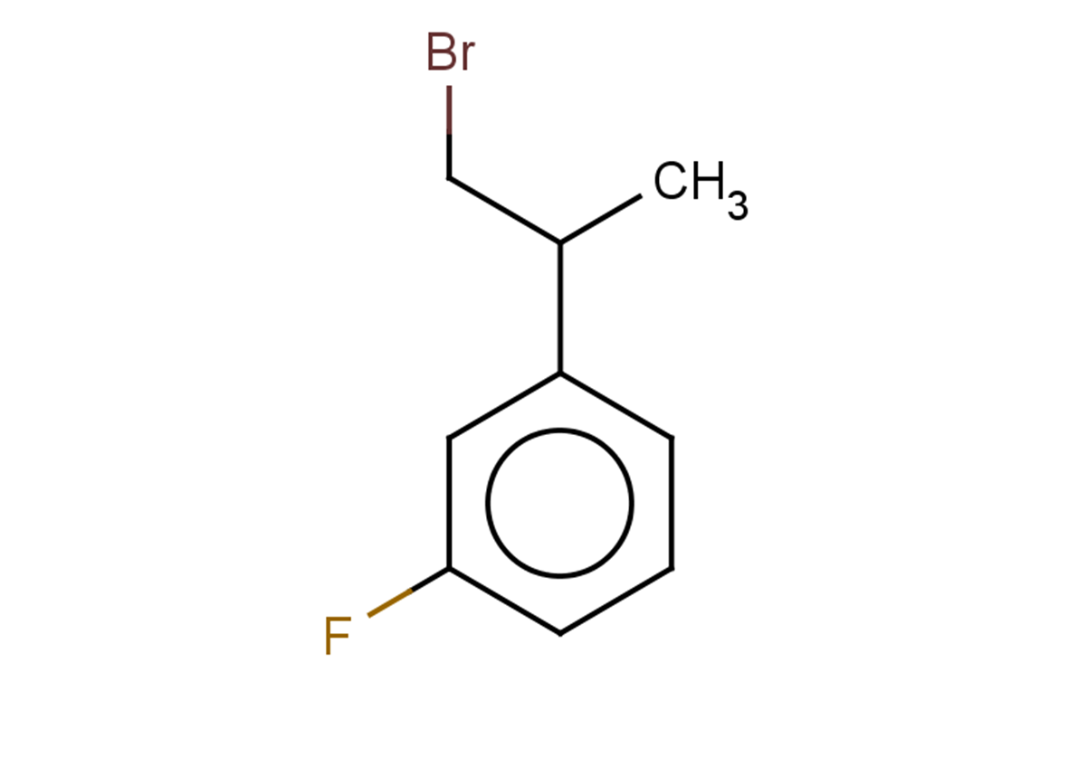 1-(1-bromopropan-2-yl)-3-fluorobenzene