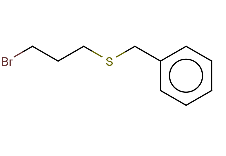 {[(3-bromopropyl)sulfanyl]methyl}benzene