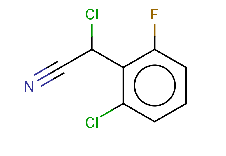 2-chloro-2-(2-chloro-6-fluorophenyl)acetonitrile