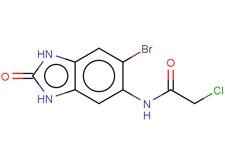N-(6-bromo-2-oxo-2,3-dihydro-1H-1,3-benzodiazol-5-yl)-2-chloroacetamide