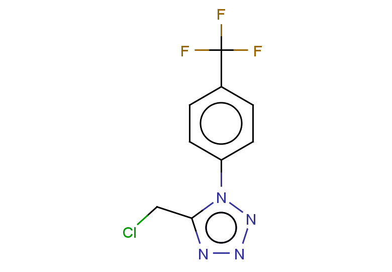 5-(chloromethyl)-1-[4-(trifluoromethyl)phenyl]-1H-1,2,3,4-tetrazole