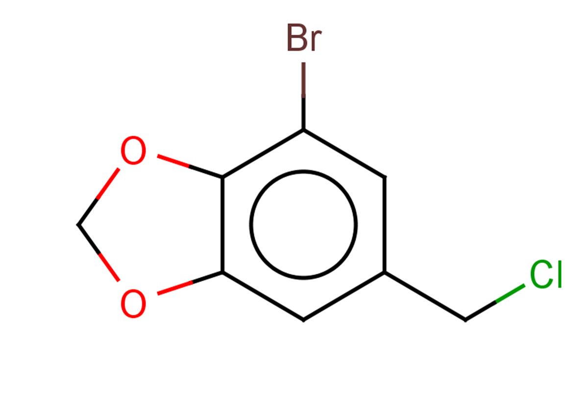 4-bromo-6-(chloromethyl)-1,3-dioxaindane