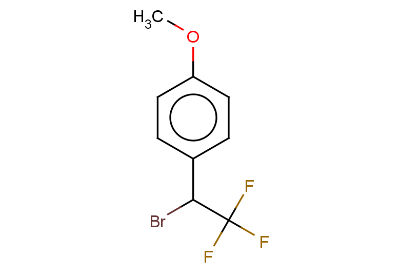 1-(1-bromo-2,2,2-trifluoroethyl)-4-methoxybenzene