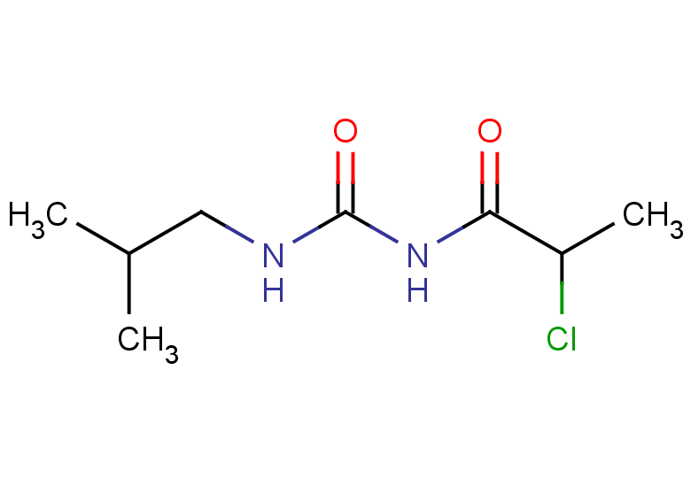 3-(2-chloropropanoyl)-1-(2-methylpropyl)urea