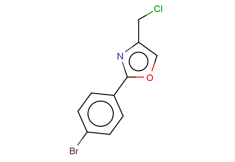 2-(4-bromophenyl)-4-(chloromethyl)-1,3-oxazole