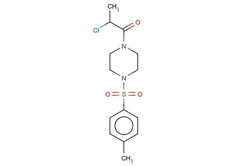 2-chloro-1-[4-(4-methylbenzenesulfonyl)piperazin-1-yl]propan-1-one