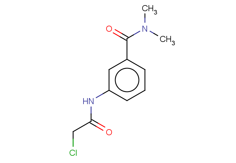 3-(2-chloroacetamido)-N,N-dimethylbenzamide