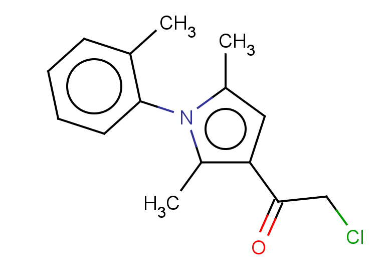 2-chloro-1-[2,5-dimethyl-1-(2-methylphenyl)-1H-pyrrol-3-yl]ethan-1-one