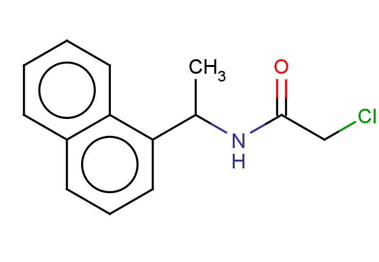 2-chloro-N-[1-(naphthalen-1-yl)ethyl]acetamide