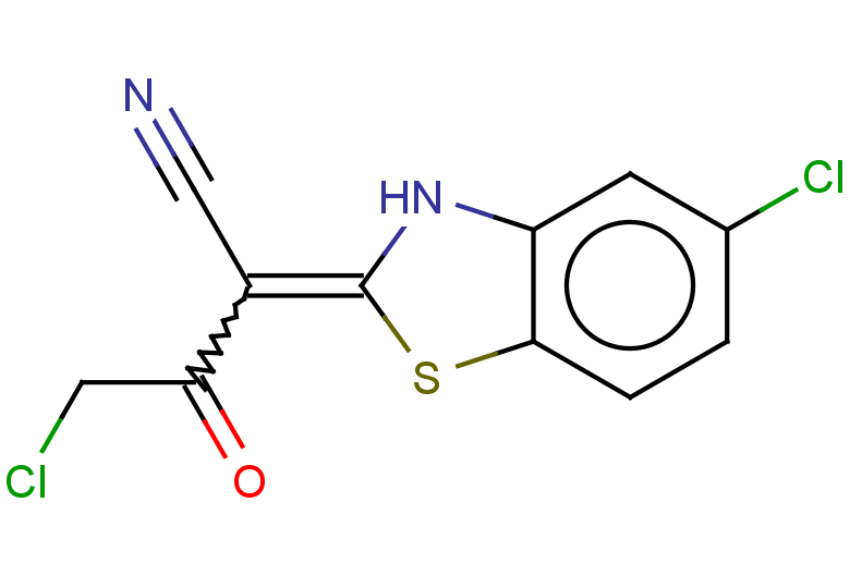 4-chloro-2-(5-chloro-2,3-dihydro-1,3-benzothiazol-2-ylidene)-3-oxobutanenitrile