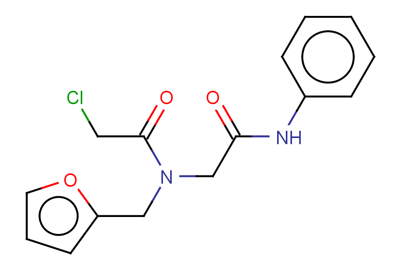 2-chloro-N-[(furan-2-yl)methyl]-N-[(phenylcarbamoyl)methyl]acetamide