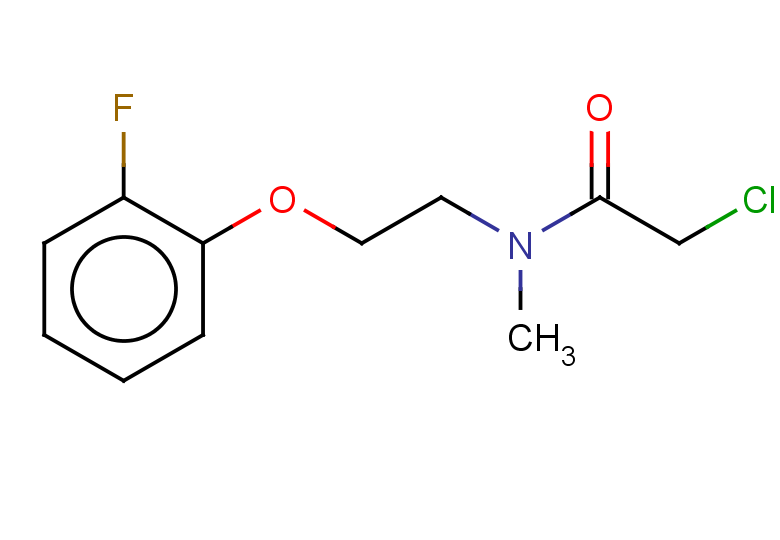 2-chloro-N-[2-(2-fluorophenoxy)ethyl]-N-methylacetamide