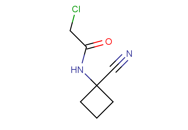 2-chloro-N-(1-cyanocyclobutyl)acetamide