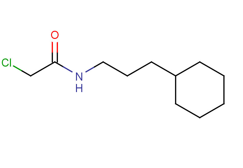 2-chloro-N-(3-cyclohexylpropyl)acetamide