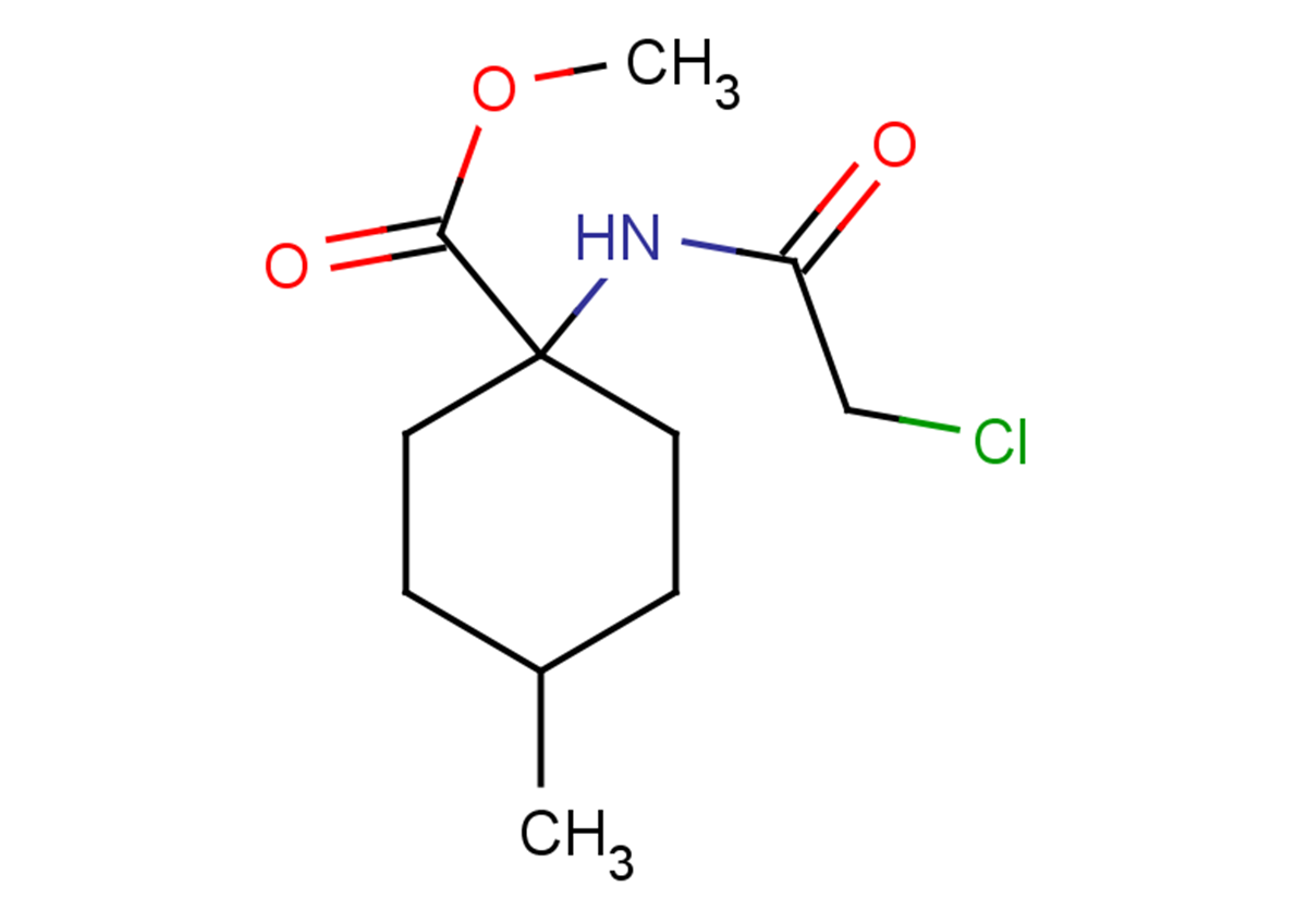 methyl 1-(2-chloroacetamido)-4-methylcyclohexane-1-carboxylate