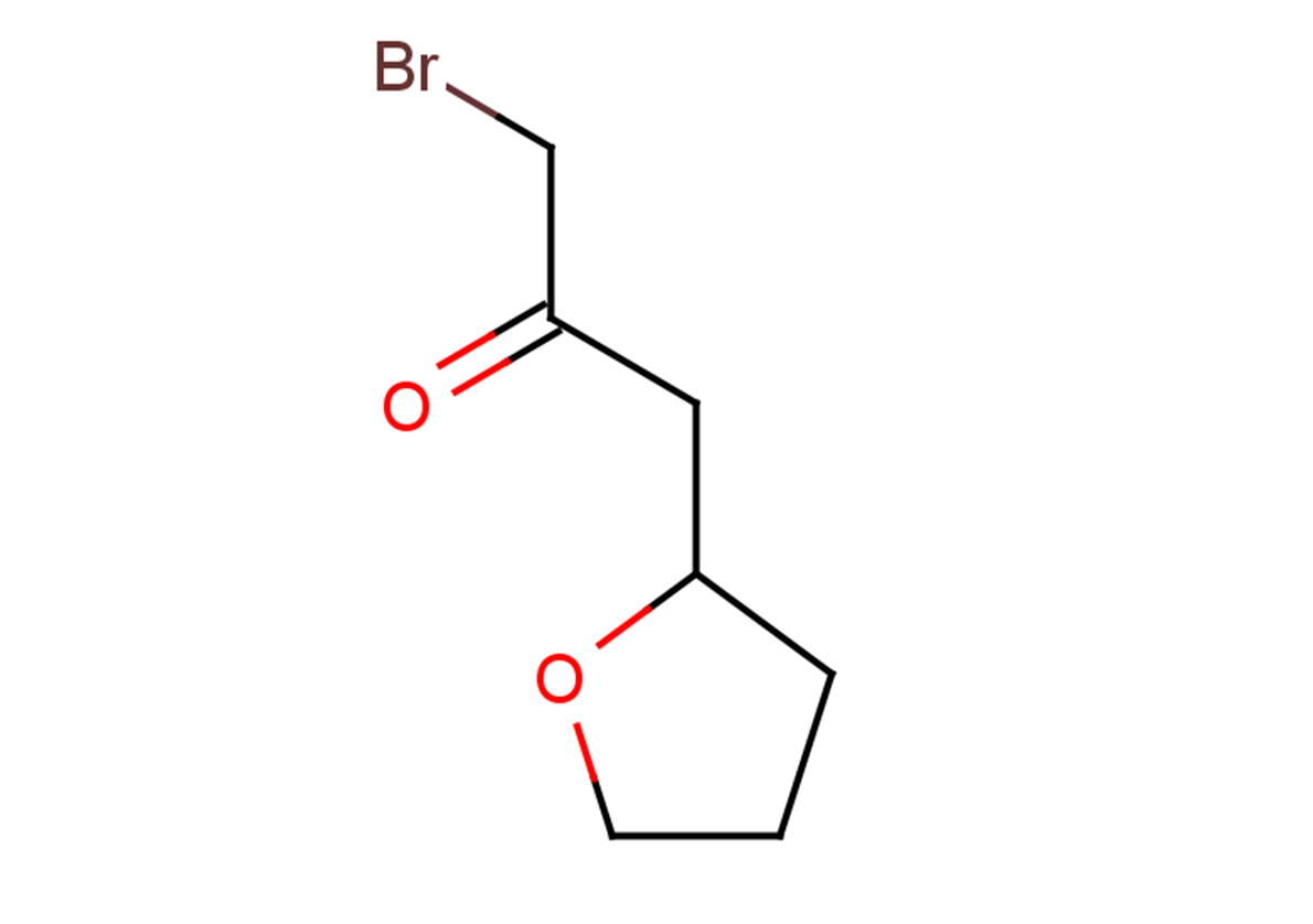 1-bromo-3-(oxolan-2-yl)propan-2-one
