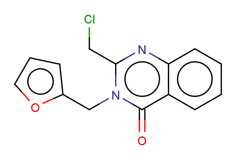 2-(chloromethyl)-3-(furan-2-ylmethyl)-3,4-dihydroquinazolin-4-one