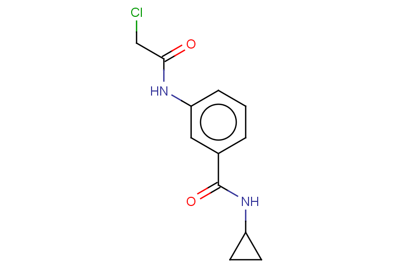 3-(2-chloroacetamido)-N-cyclopropylbenzamide