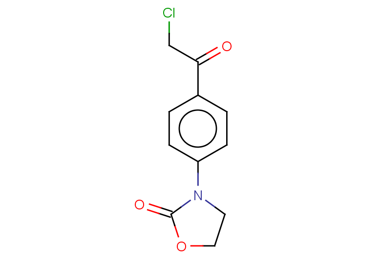 3-[4-(2-chloroacetyl)phenyl]-1,3-oxazolidin-2-one
