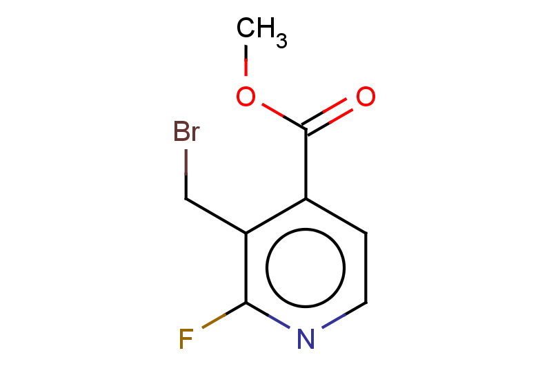 methyl 3-(bromomethyl)-2-fluoropyridine-4-carboxylate