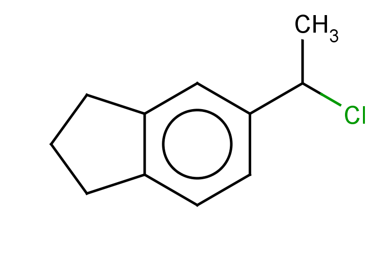 5-(1-chloroethyl)-2,3-dihydro-1H-indene