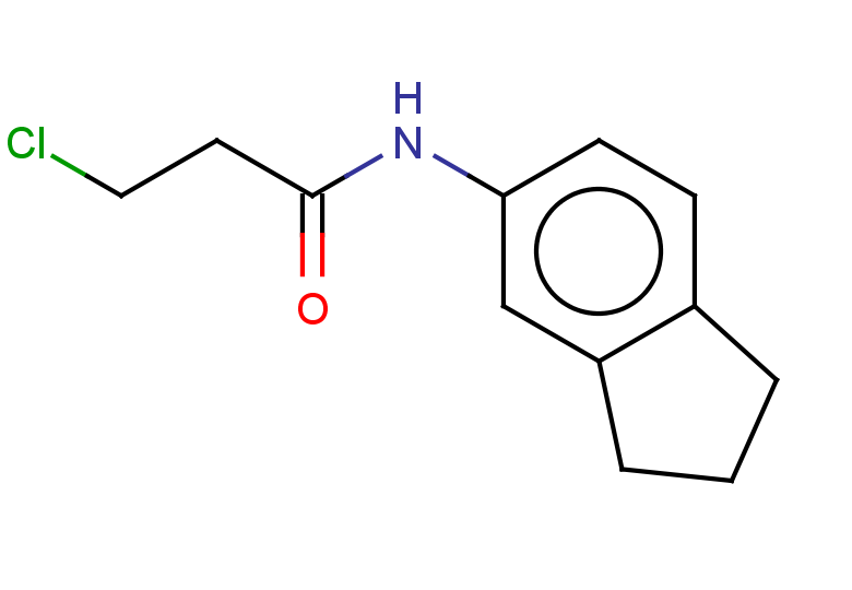 3-chloro-N-(2,3-dihydro-1H-inden-5-yl)propanamide