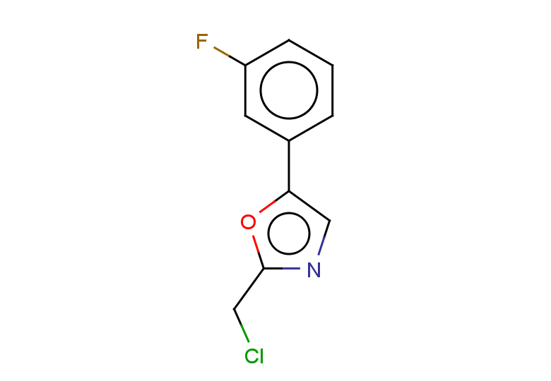 2-(chloromethyl)-5-(3-fluorophenyl)-1,3-oxazole
