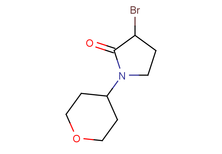 3-bromo-1-(oxan-4-yl)pyrrolidin-2-one