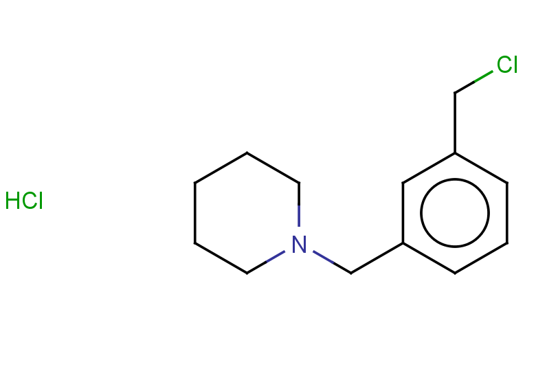 1-{[3-(chloromethyl)phenyl]methyl}piperidine hydrochloride