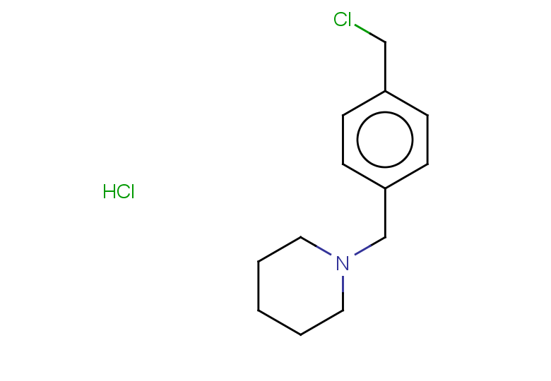 1-{[4-(chloromethyl)phenyl]methyl}piperidine hydrochloride
