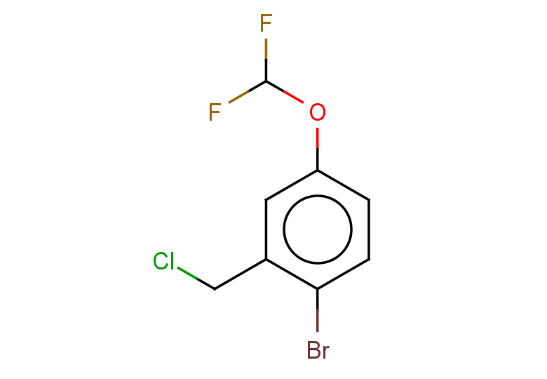 1-bromo-2-(chloromethyl)-4-(difluoromethoxy)benzene