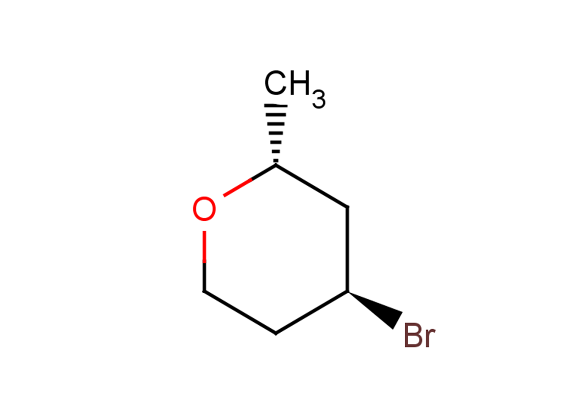 rac-(2R,4S)-4-bromo-2-methyloxane