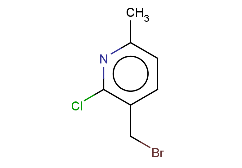 3-(bromomethyl)-2-chloro-6-methylpyridine