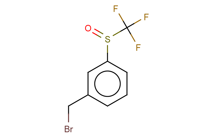 1-(bromomethyl)-3-trifluoromethanesulfinylbenzene